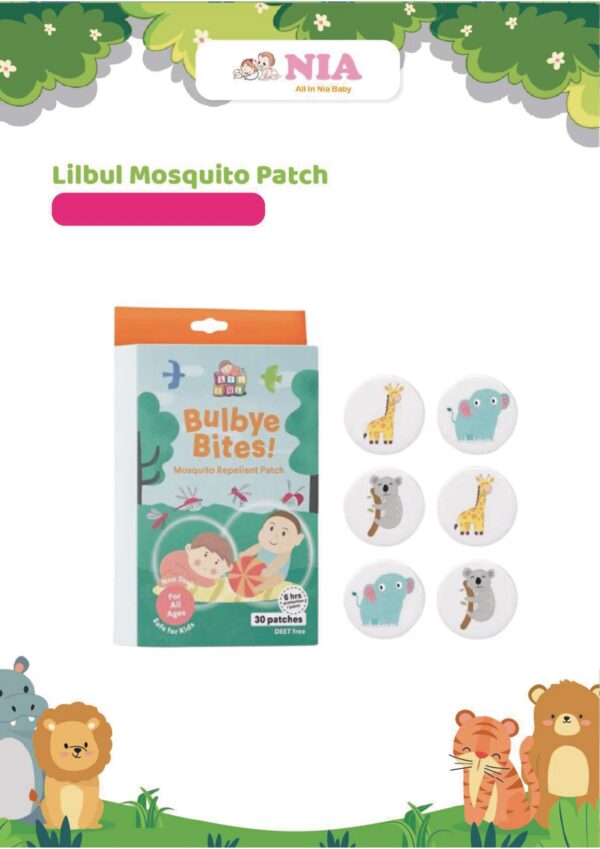 Lilbul Mosquito Patch - Stiker Anti Nyamuk Lilbul