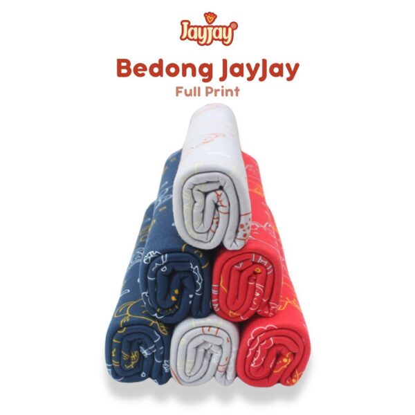 Jayjay Bedong Bayi Motif Fullprint Isi 6 - Image 7