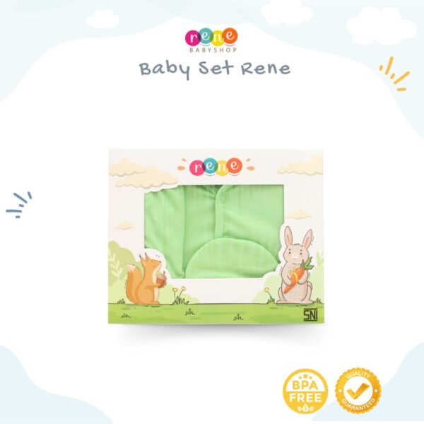 Rene Baby Set Pakaian Bayi Lengkap Usia 0-6bulan - Image 4
