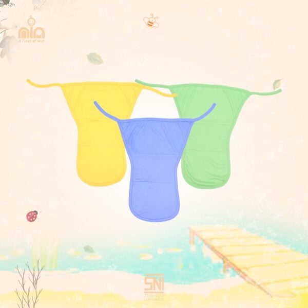 Jayjay Popok Bayi Bahan Kain Lembut Motif Polos Warna - Image 6